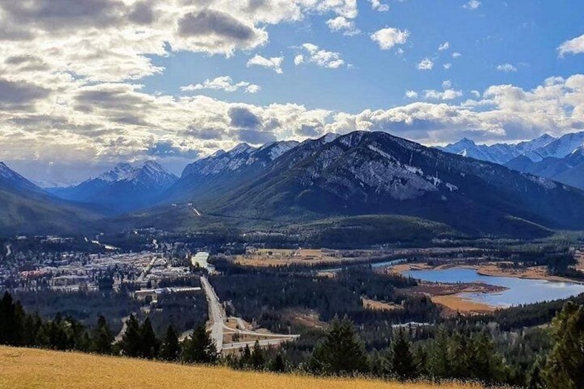Banff Town from Above 5