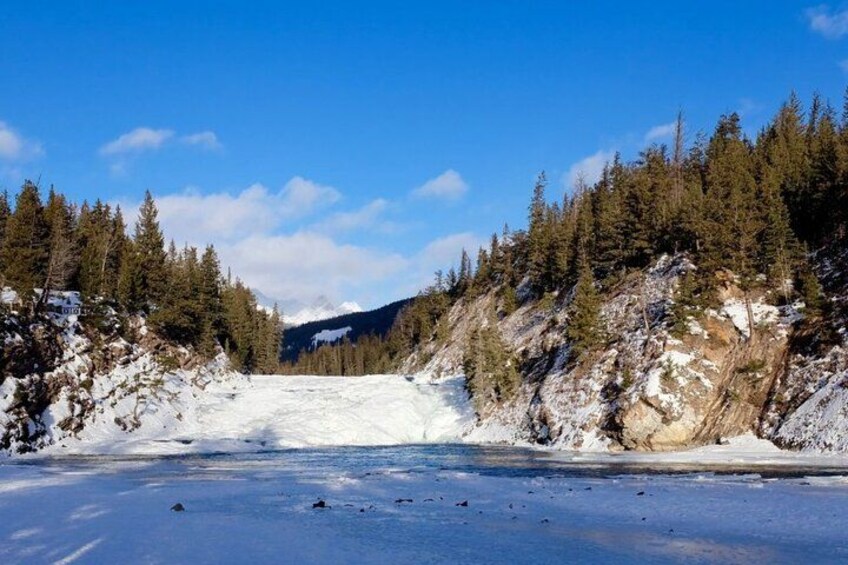 Frozen Bow Falls 2