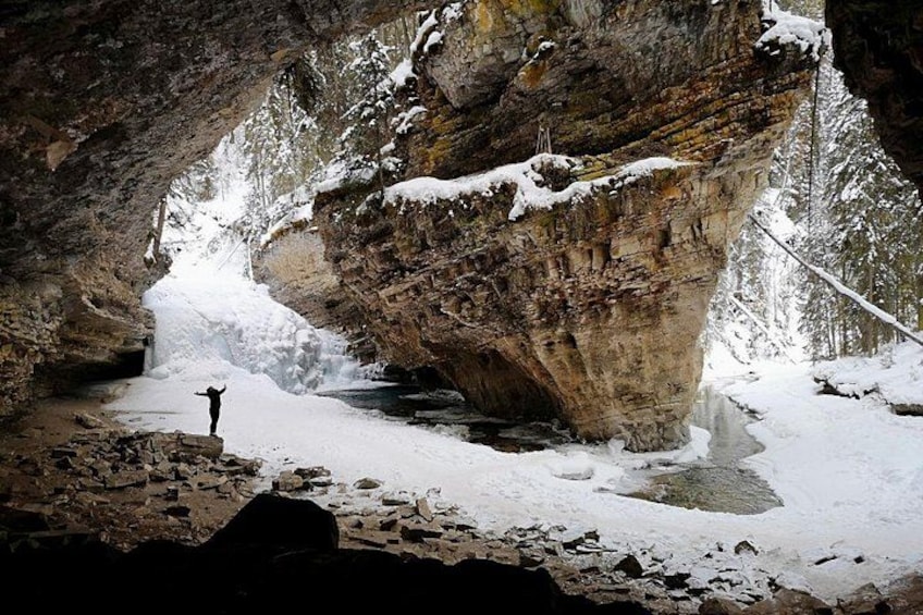 Lake Louise Secret Cave 5