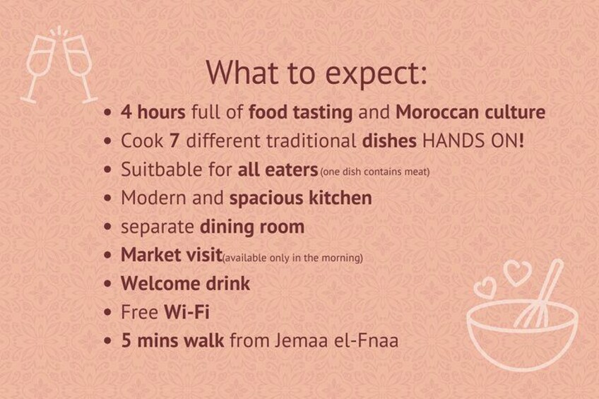 Here is a description of what you can expect, when booking with us! 4