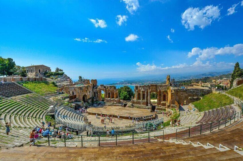 Sicilian Gems: Taormina and Castelmola Private Tour from Messina