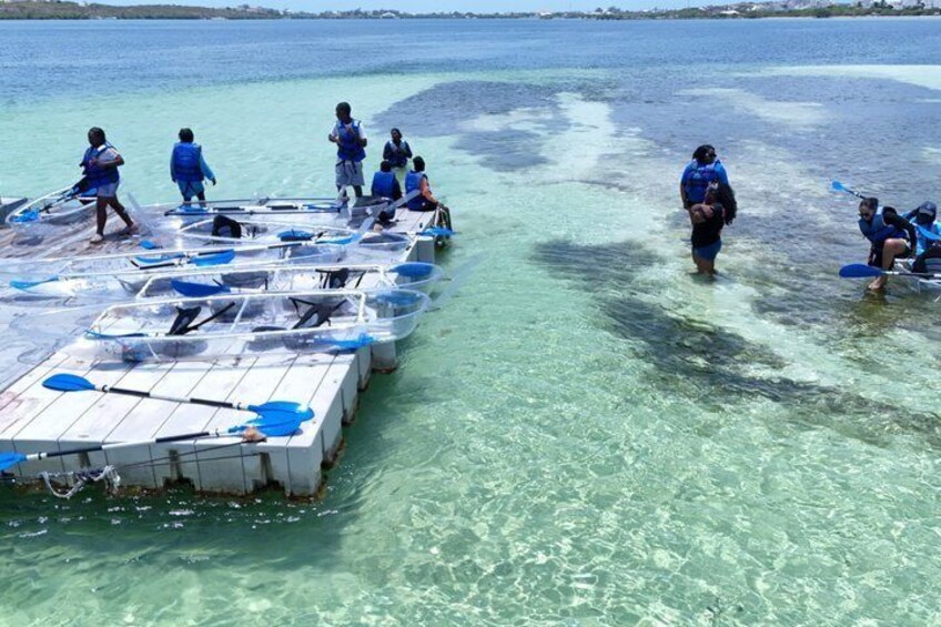 Clear kayak Grand Turk Island Kayak Tour of the mangroves 4