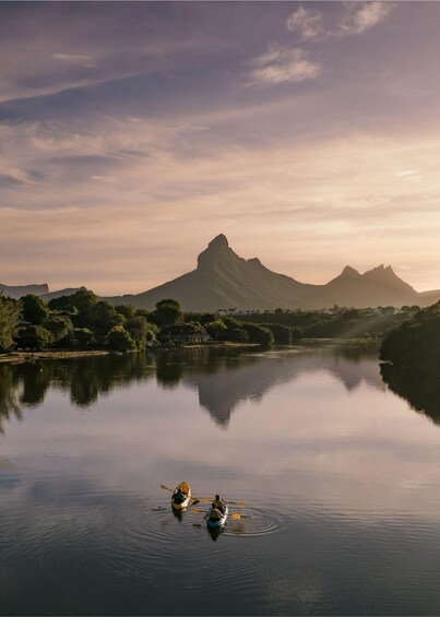 Picture 1 for Activity Mauritius: Guided Sunrise Kayak Tour on the Tamarin River 5