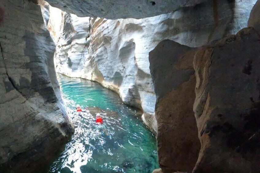 Adventure Tour through Snake Canyon (Wadi Bani Awf) - Long Route