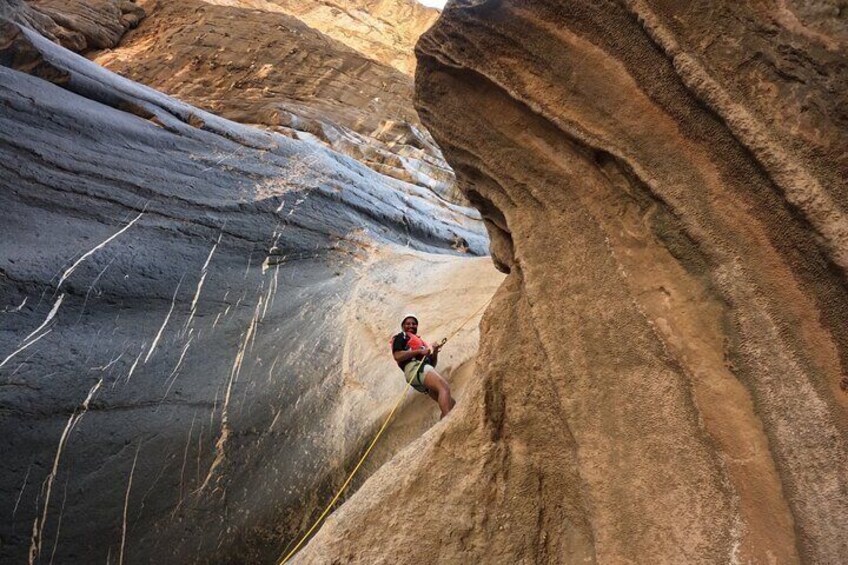 Adventure Tour through Snake Canyon (Wadi Bani Awf) - Long Route