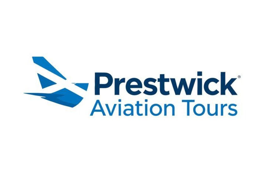 A logo with the text 'Prestwick Aviation Tours' and a stylized airplane graphic. 1