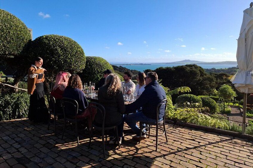 Tasting with a view - Mudbrick Vineyard 1