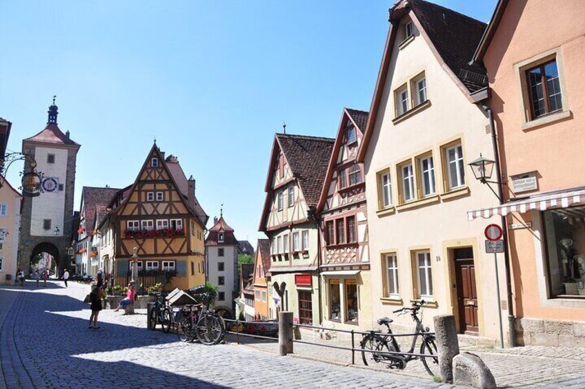 From Frankfurt: Heidelberg & Rothenburg Daytour