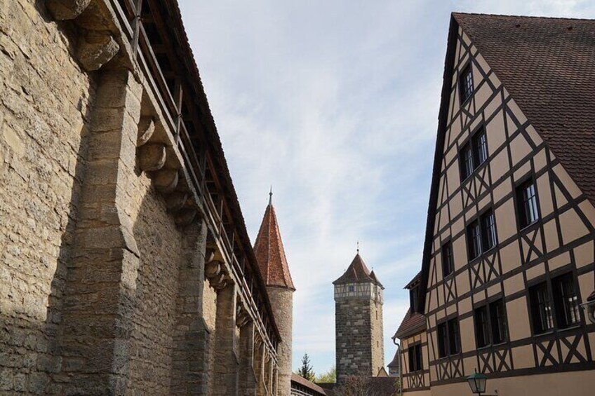 From Frankfurt: Heidelberg & Rothenburg Daytour