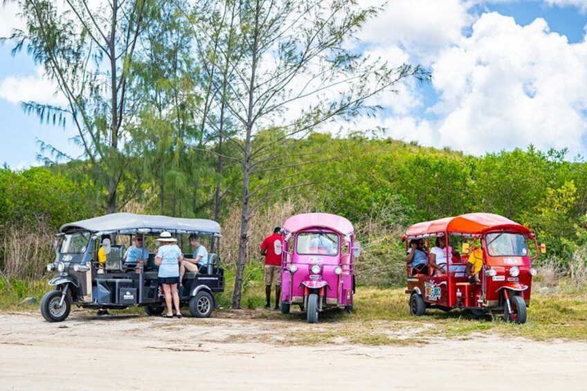 Tuk-Tuk Adventures Rainforest and Beach Hopping Tour 3