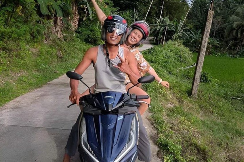 Bohol Full Day Waterfall & Countryside Scooter Tour 4