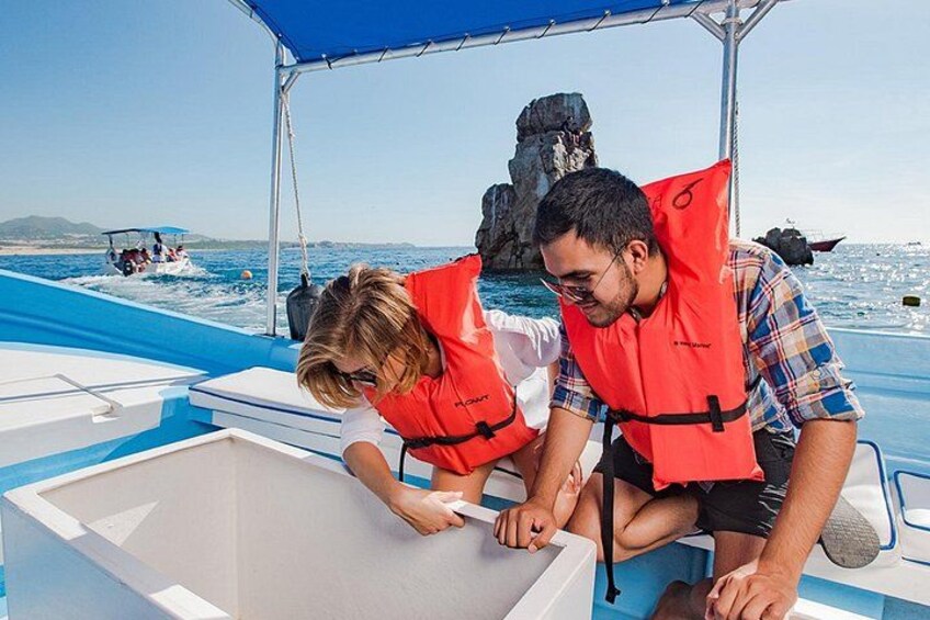 Glass bottom boat tour 2