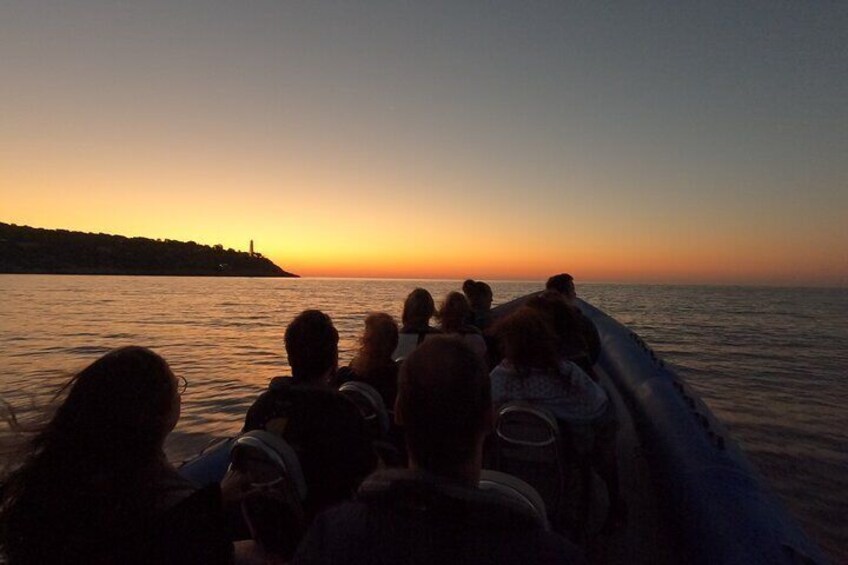 Sunset Bliss: Boat Excursion with Aperitif on French Riviera