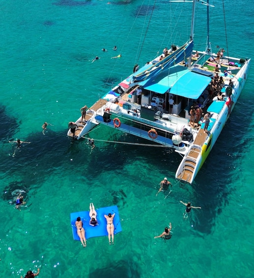 Picture 21 for Activity Palma de Mallorca: 5-Hour Catamaran Cruise with Lunch & Swim 2