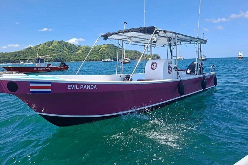 4-Hour Private Sunset Tour from Del Coco Beach - Evil Panda Boat 3