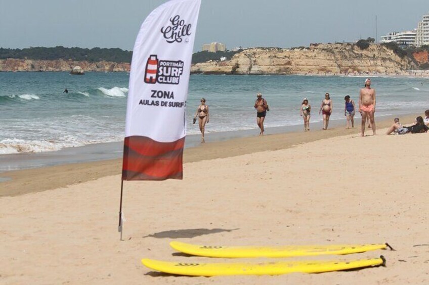 Private Surfing Lesson at Praia da Rocha