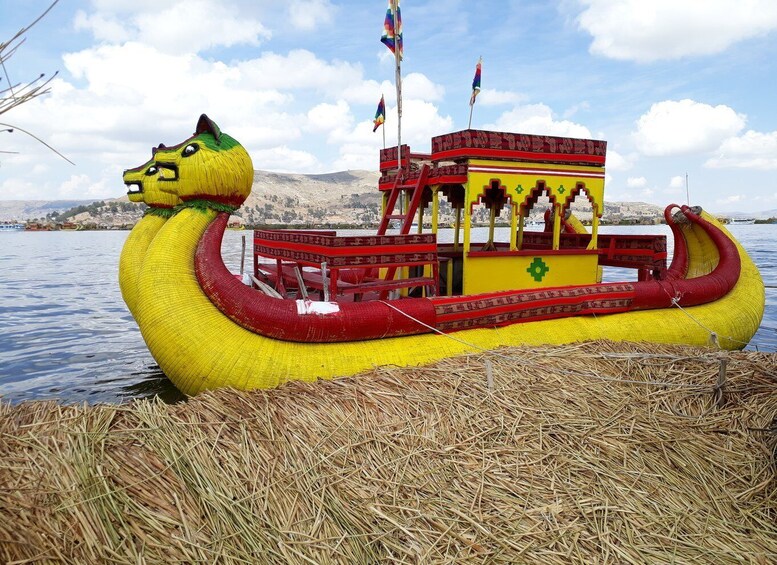 Picture 1 for Activity From Puno: Floating Islands of the Uros Half-Day Tour 4