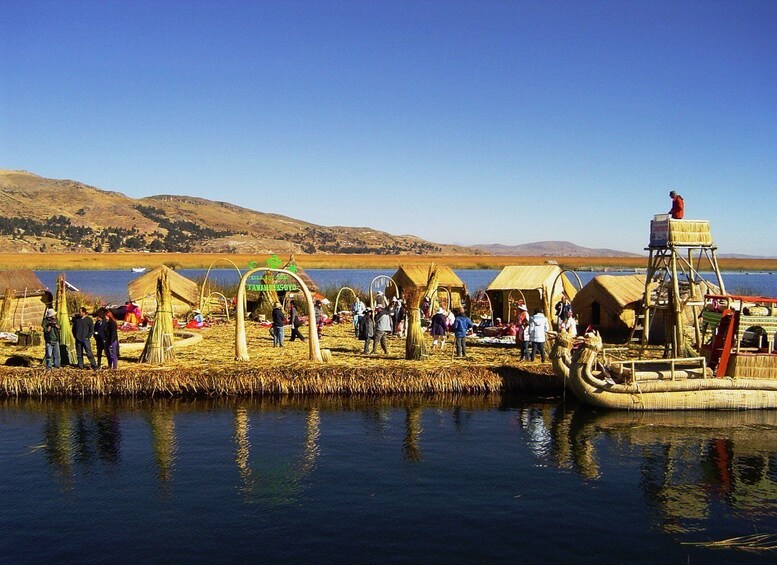 From Puno: Floating Islands of the Uros Half-Day Tour 1