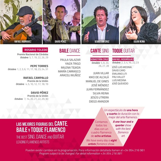 Seville: Flamenco Show at Tablao Los Gallos 1