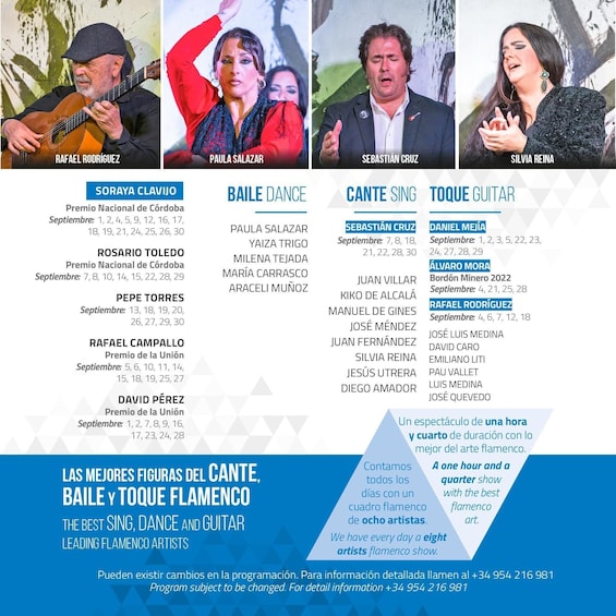 Seville: Flamenco Show at Tablao Los Gallos 1