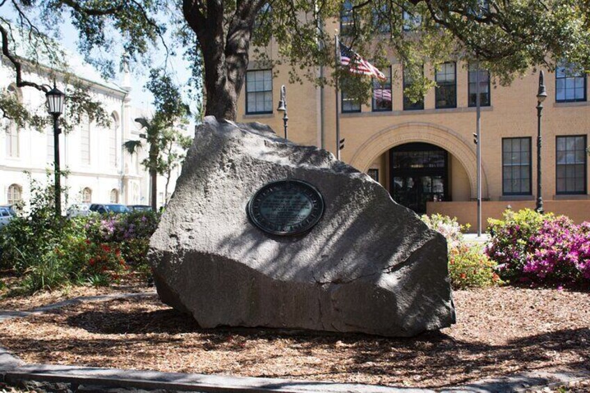 Tomochichi's Boulder