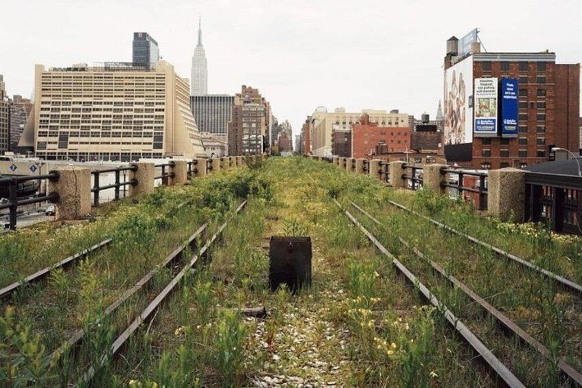 The High Line in 2001, just before it was made into a park. 1