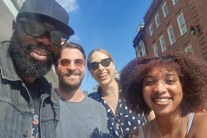 The tour selfie 2