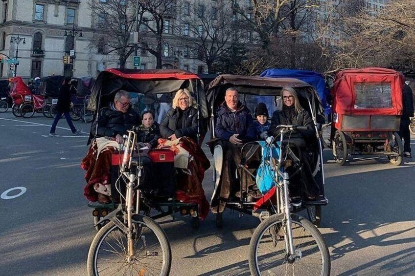 Central Park Pedicab Tours with New York Pedicab Services 2