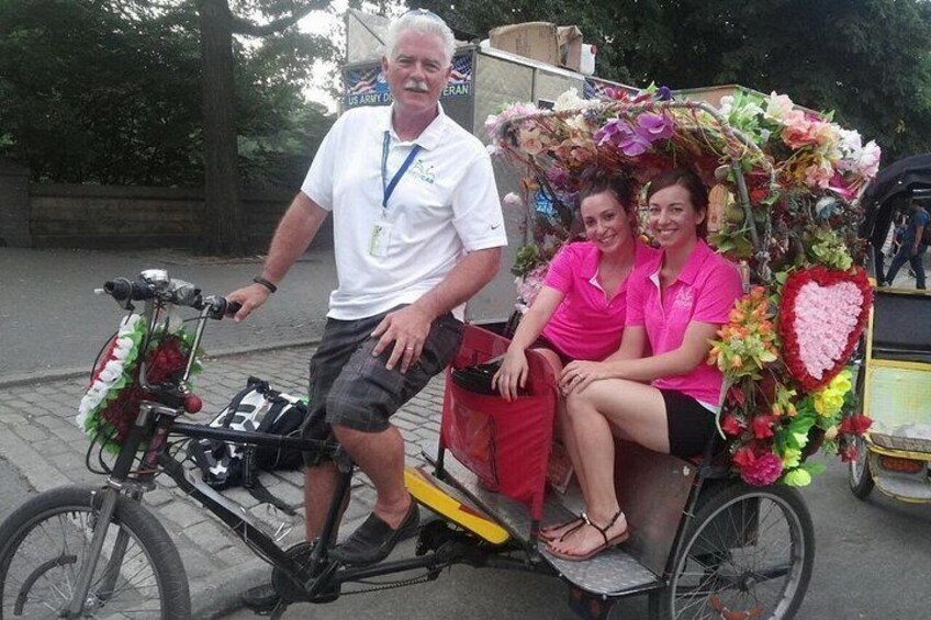 Central Park Pedicab Tours with New York Pedicab Services 2