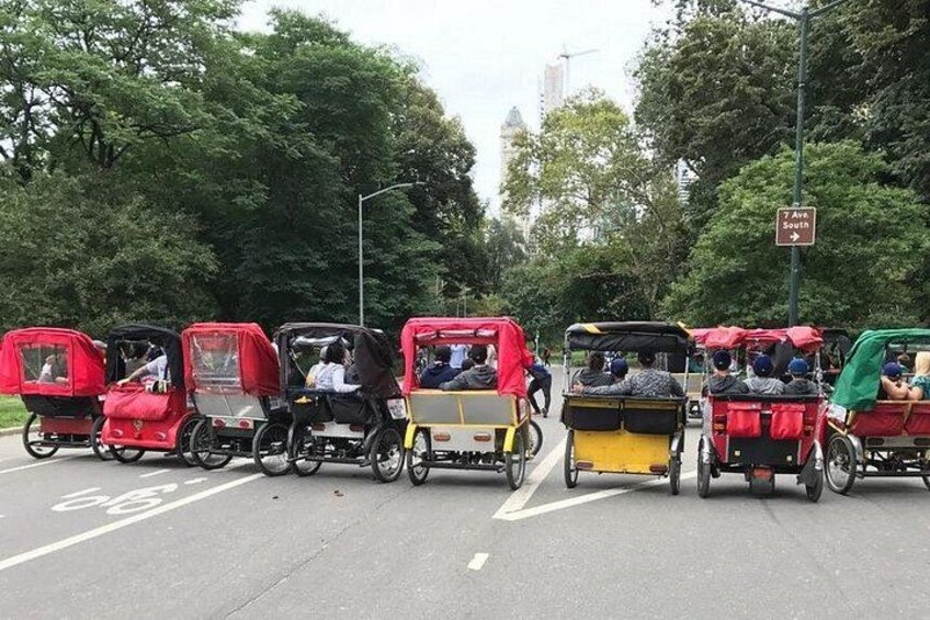 Central Park Pedicab Tours with New York Pedicab Services 2