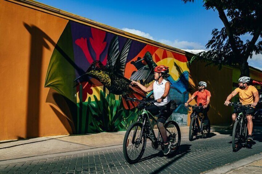 The Promise Art Mural in San Nicolas