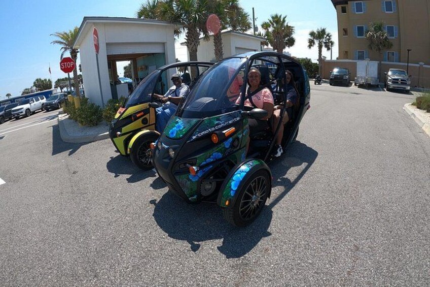 Getting ready to takeoff to a ride 5