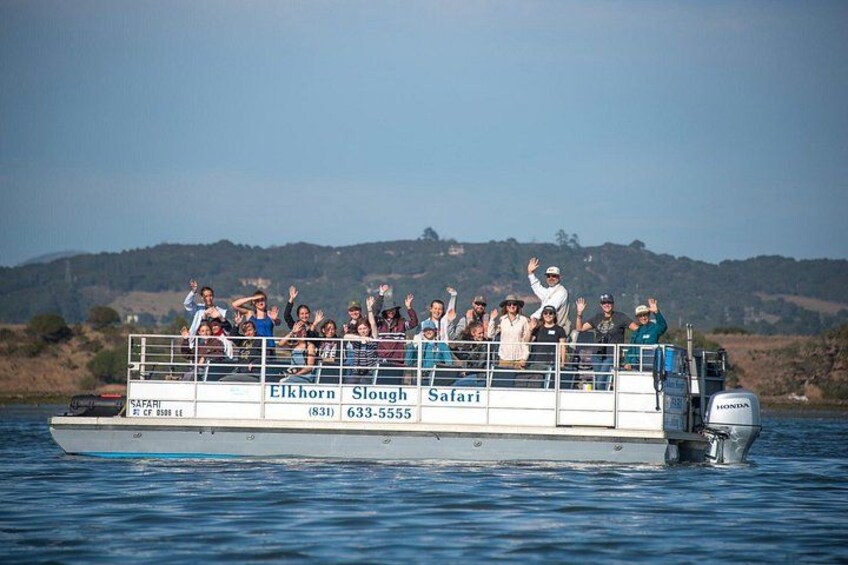 Step aboard our stable, USCG inspected, 27ft. pontoon boat, and embark on an unforgettable wildlife adventure! 1