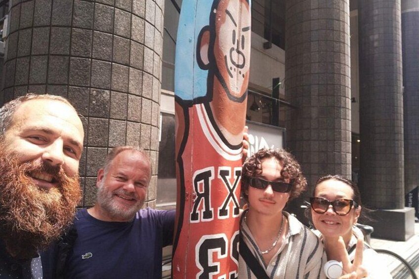 Amemura and Michael Jordan himself 3
