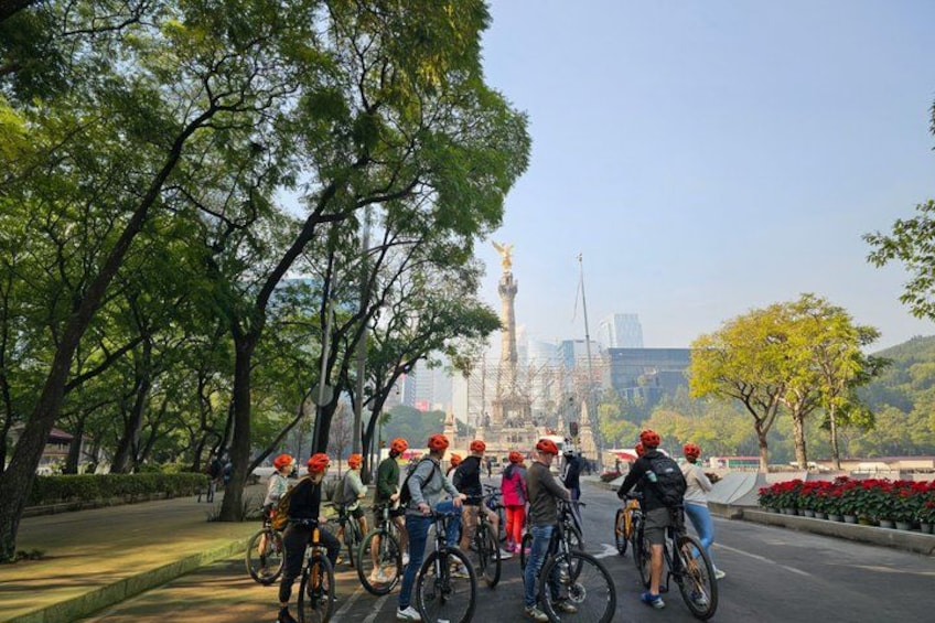 Mexico City: 19 City Highlights Bicycle Tour 1