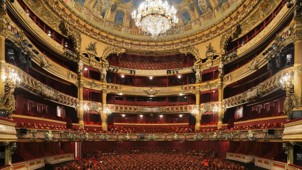 Extravagant interior of Colon Theater in Buenos Aires 1