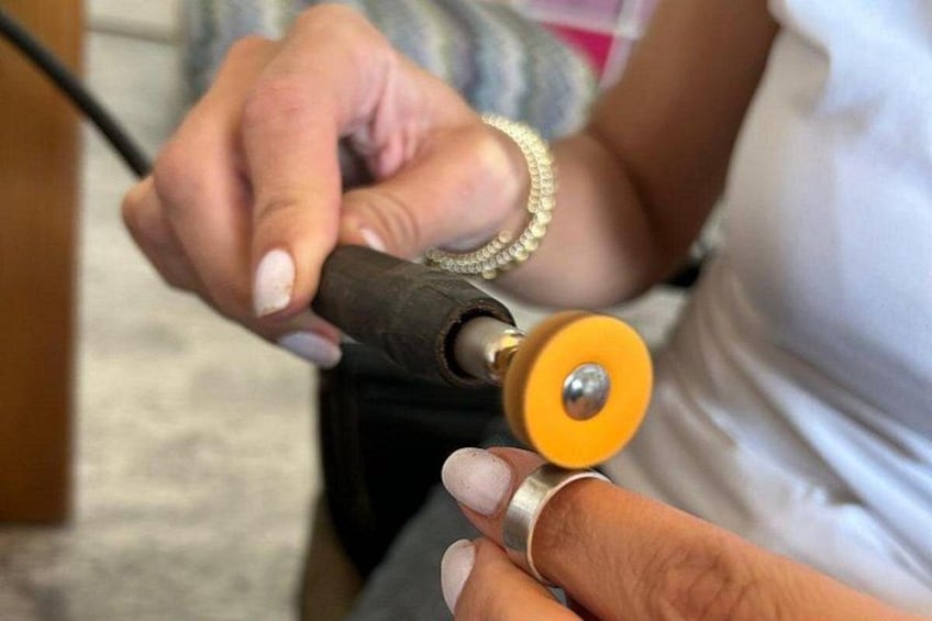 Private Experience of Simple Silver Ring Making in Amman 1