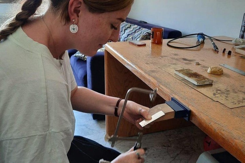 Private Experience of Simple Silver Ring Making in Amman 2