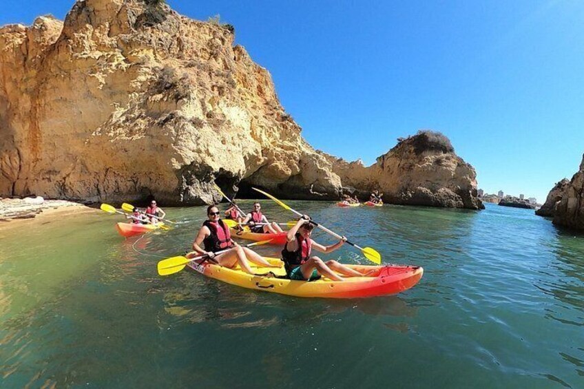 Explore Secret Caves and Beaches of Alvor - Boat & Kayak Tour 2