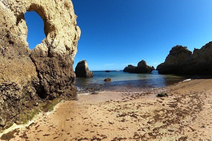 Explore Caves and Beaches of Alvor - Boat & Kayak Tour