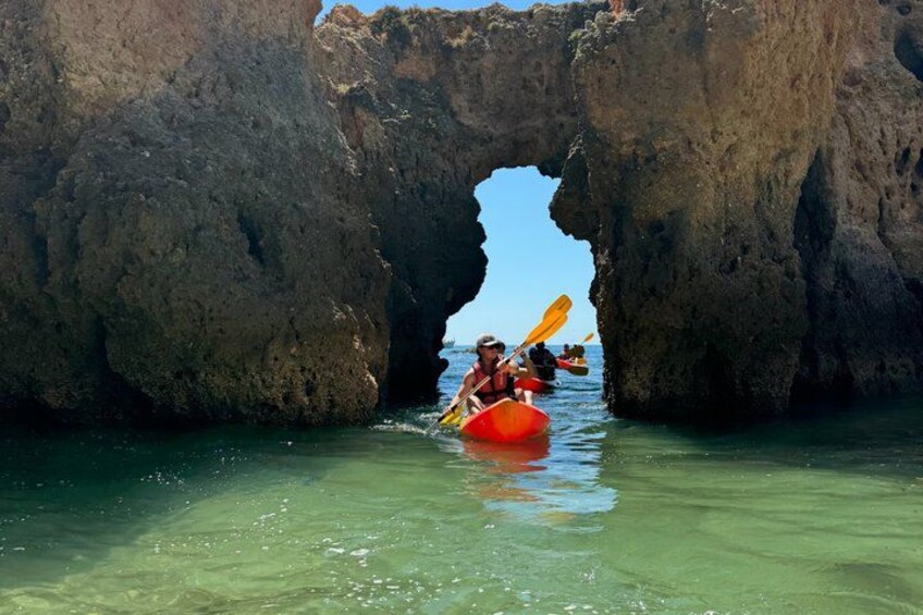 Explore Secret Caves and Beaches of Alvor - Boat & Kayak Tour 3