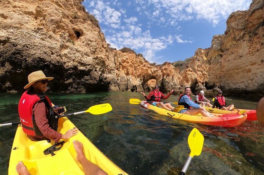 Explore Secret Caves and Beaches of Alvor - Boat & Kayak Tour 3