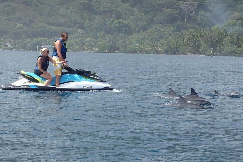 Jet-Ski Découverte 1H00 Jet Ski excursion to Moorea (Single or two-seater)