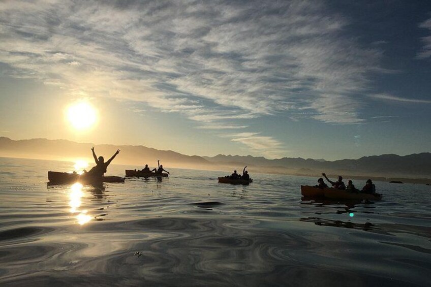 Kayak off into the sunset. 2