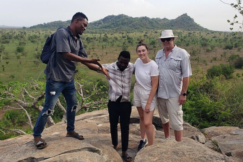 One of our tour guides and dri er at Shai Hills reserve 