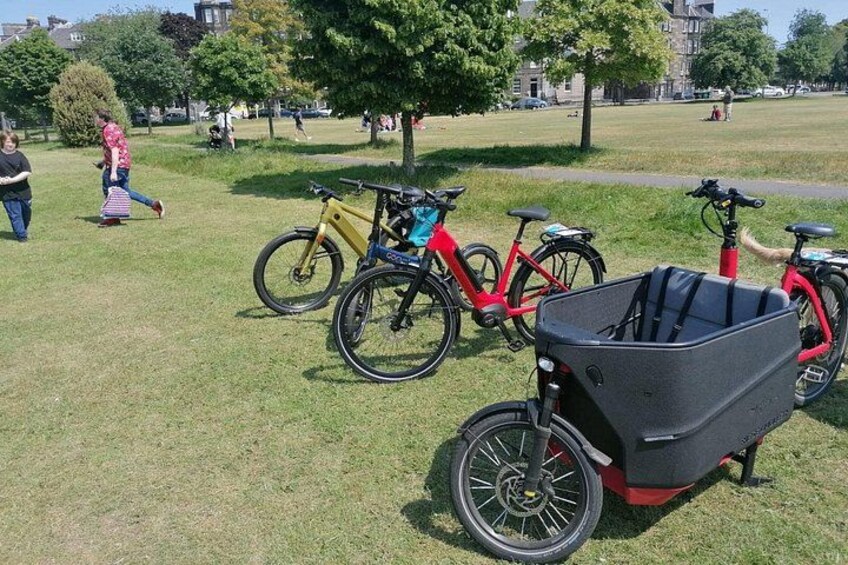 Stunning Edinburgh E-bike Tour max 10 people small group 3