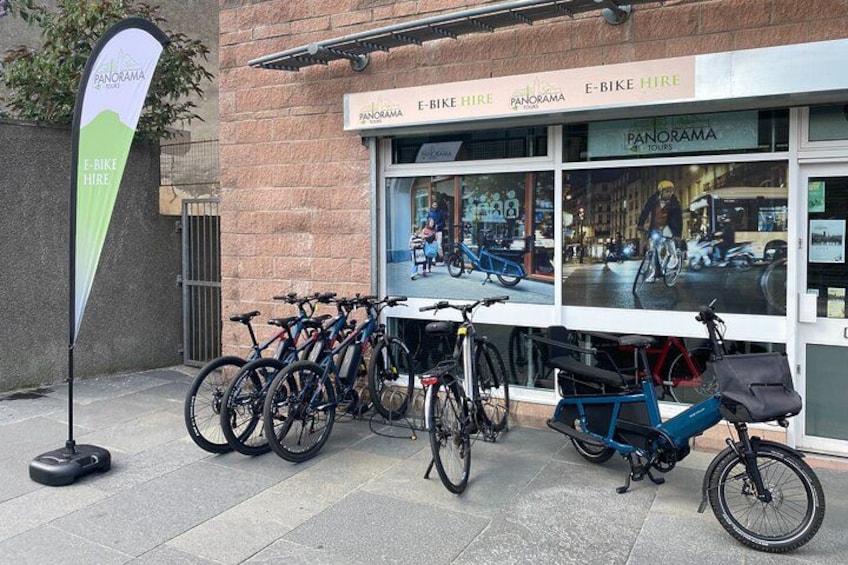Stunning Edinburgh E-bike Tour max 10 people small group 2