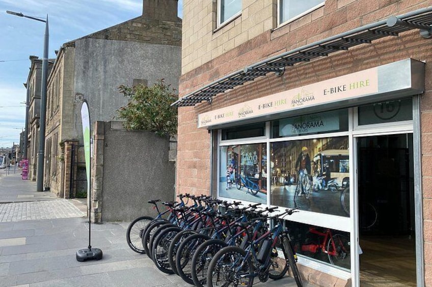 Stunning Edinburgh E-bike Tour max 10 people small group 2