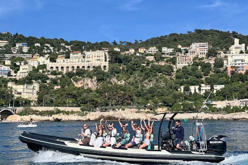 Half Day Guided Boat tour to Mala caves with stop in Villefranche 1