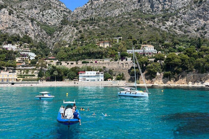 Half Day Guided Boat tour to Mala caves with stop in Villefranche 2